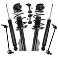 8-Piece Suspension Kit with Front Struts and Rear Shocks