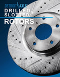 Front Drilled & Slotted Brake Kit