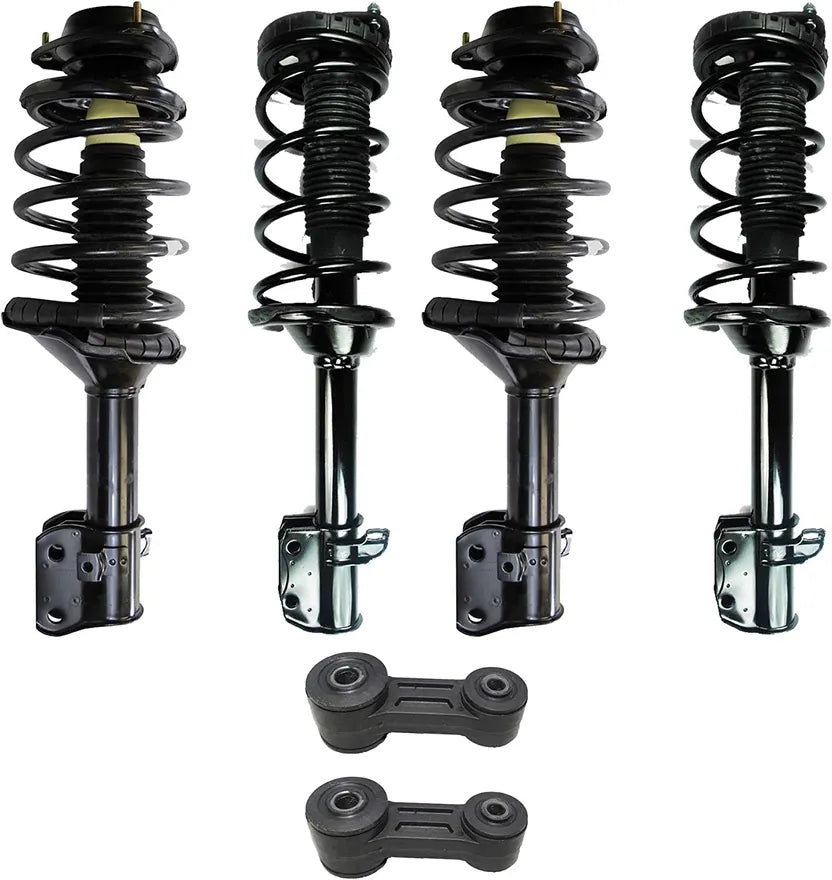 6 Piece Front & Rear Suspension Kit w/ Sway Bar Links