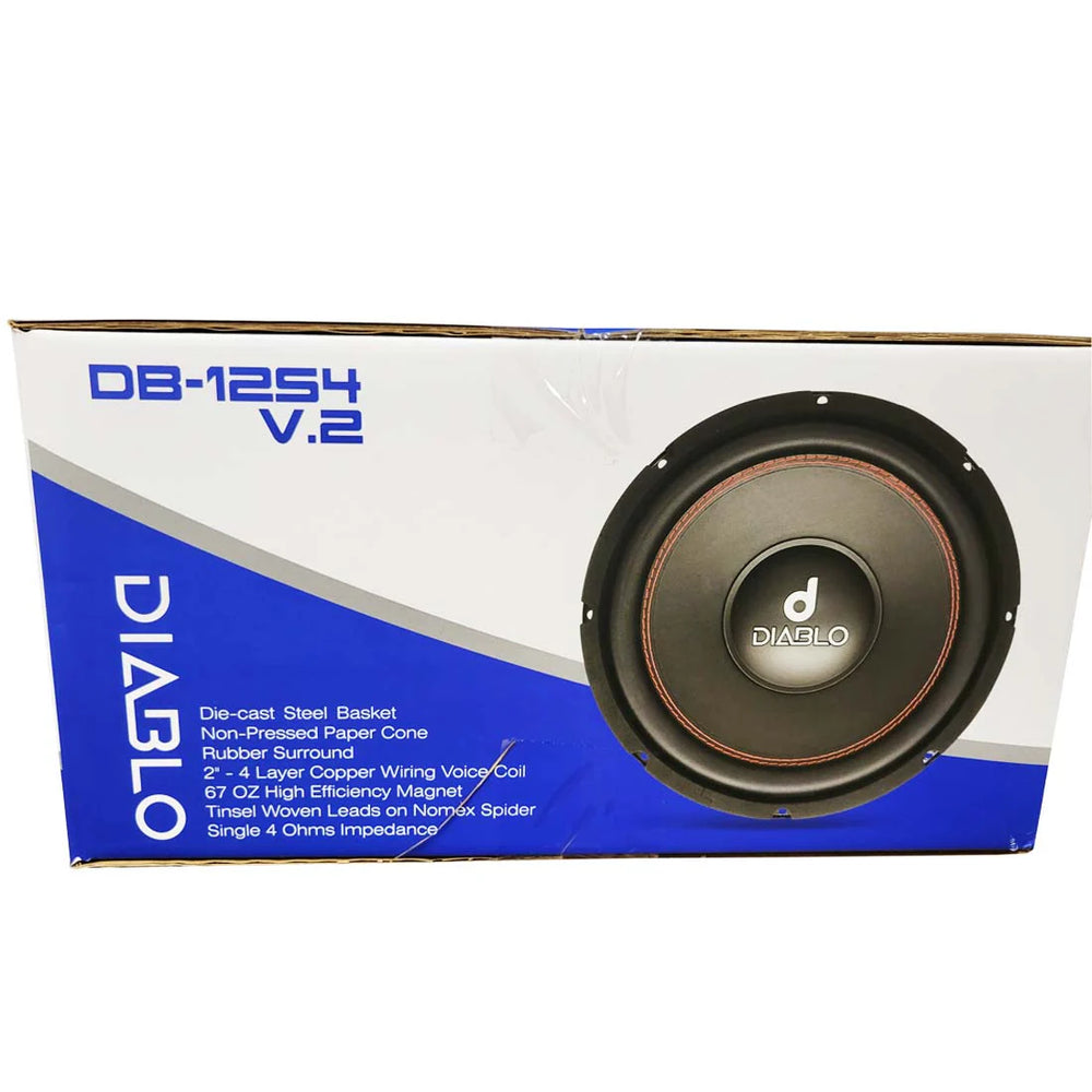 12-Inch Single 4-Ohm Car Subwoofer