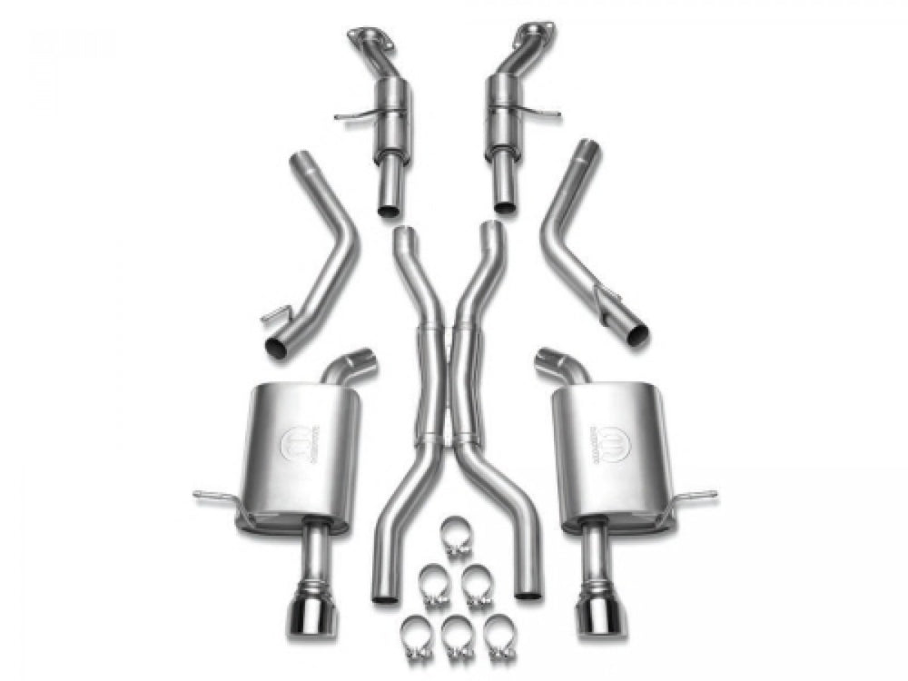 4-Inch Polished Tip Cat-Back Exhaust System