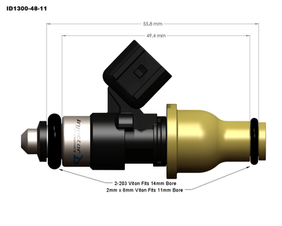 ID1300x² Fuel Injector