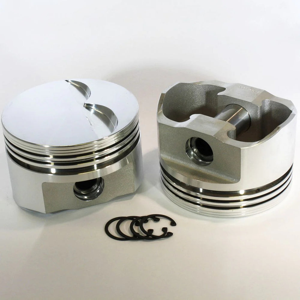 E Series Forged Piston Set, -3cc Flat Top