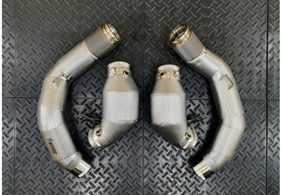 S63 4.4L Twin-Turbo Downpipes