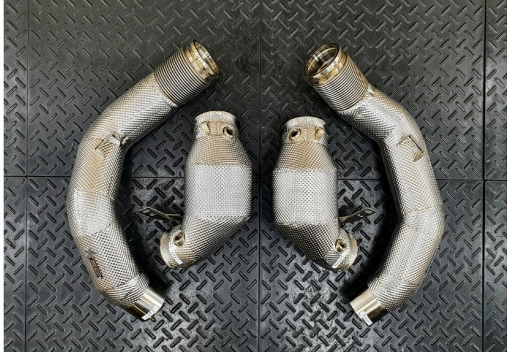 S63 4.4L Twin-Turbo Downpipes