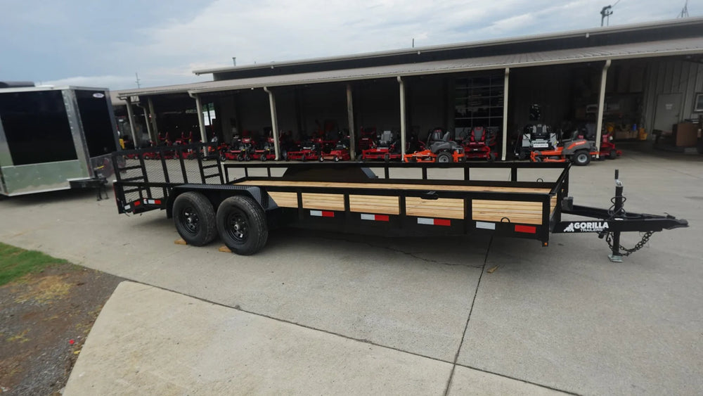 7x20 Heavy-Duty Utility Trailer