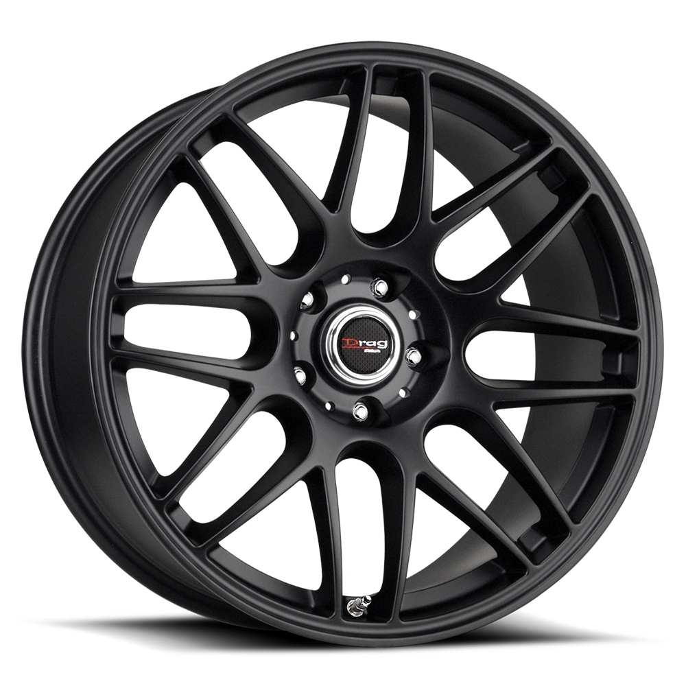 DR-37 19x8.50 +40mm 5x114.3 Flat Black Alloy Wheel