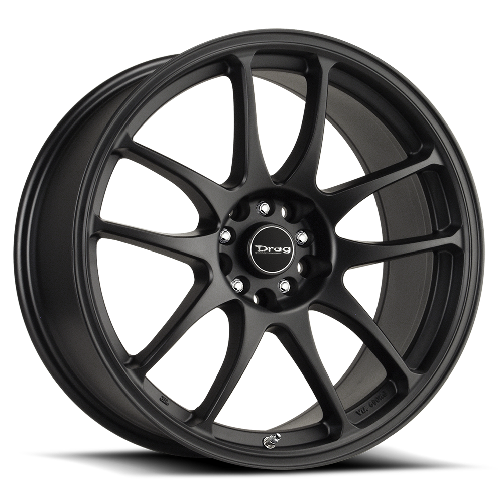 DR31 15x6.5 Flat Black 5-Spoke Mesh Wheel