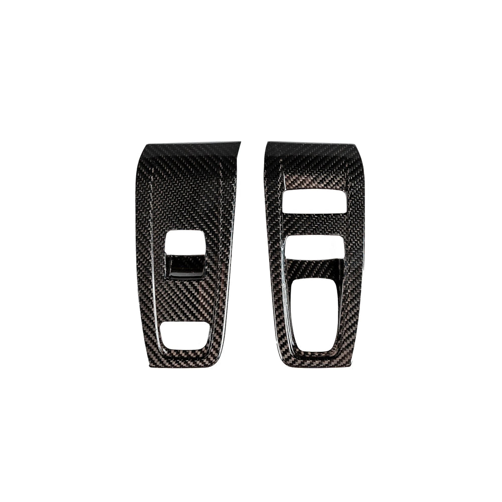 Carbon Fiber Window Switch Panel Cover