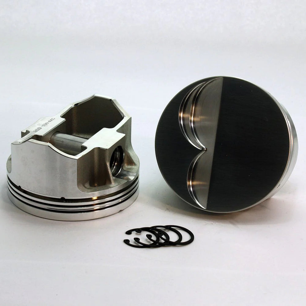 SX Series Forged Flat Top Piston Set, 4.030" Bore