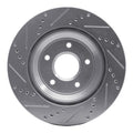 Drilled and Slotted Brake Rotor