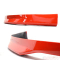 Red PU Front Bumper Lip