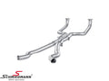 Race Rear Muffler with Quad 102mm Tips
