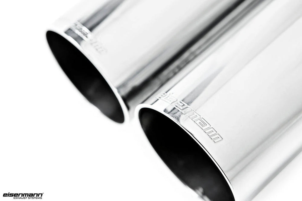E34 540i Performance Rear Muffler System 70mm Tips