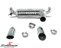 Axle-Back Exhaust System with Dual 90mm Round Tips