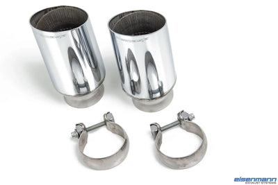 Axle-Back Exhaust System with Dual 90mm Round Tips