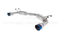 Axle-Back Exhaust System w/ 5-Inch Slant-Style Dual Burnt Tips