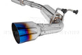 Axle-Back Exhaust System w/ 5-Inch Slant-Style Dual Burnt Tips