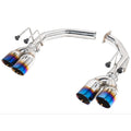 Dual Muffler Delete Axle-Back Exhaust System