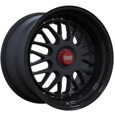 004M 18x11 5x130 50mm Offset Matte Black Wheel