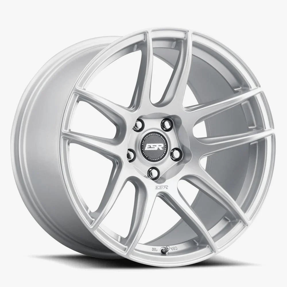 CS8 18x8.5 +30mm 5x108 Hyper Silver Wheel