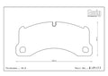 MX72 Ceramic Carbon-Metallic Brake Pads
