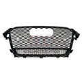 Honeycomb Grille with Quattro Badge