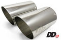 DD-R Stainless Steel Tips Dual Exit Muffler Set