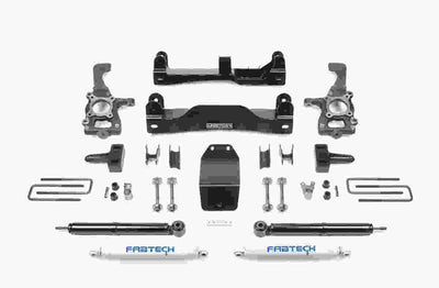 4" Basic System Front Coilover Rear Shock Kit