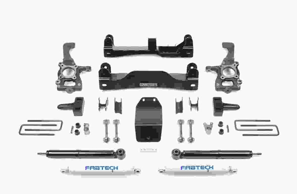 4" Basic System Front Coilover Rear Shock Kit