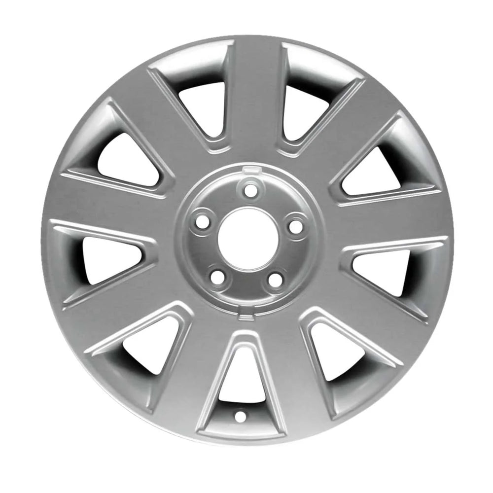 17-Inch 5-Lug Silver Aluminum Wheel