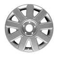 17-Inch 5-Lug Silver Aluminum Wheel