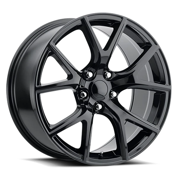 FR 75 20x9 +35mm 5x127mm Gloss Black Wheel