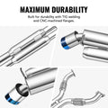 3.5L V6 Catback Exhaust with Dual Burnt Tips