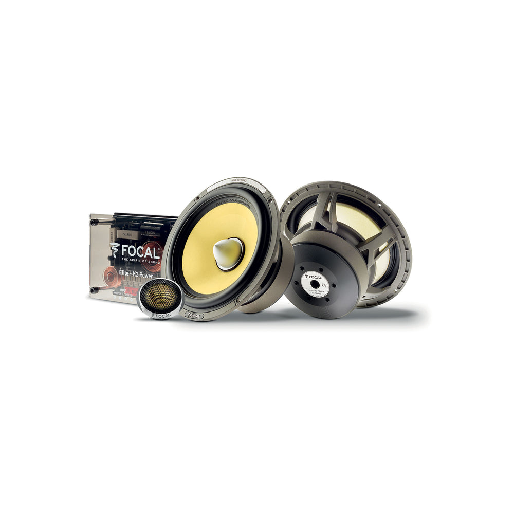 K2 Power 6.5-Inch 2-Way Component Speaker Kit