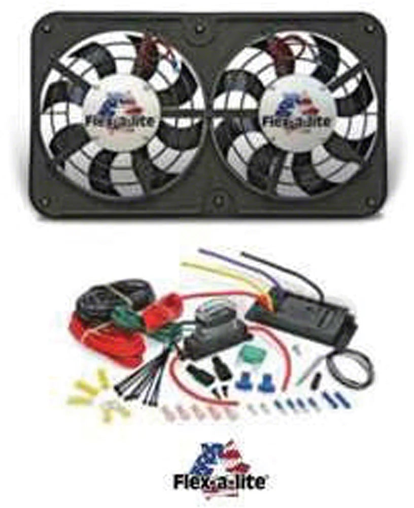 Dual 12-Inch Electric Fan Assembly 2500 CFM
