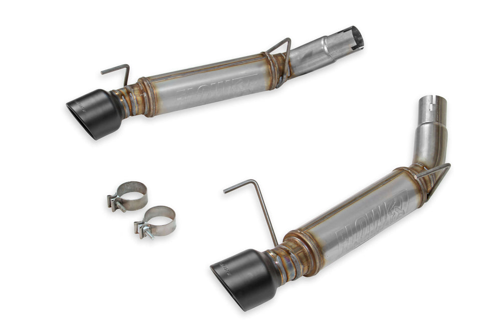 Flow FX Axle-Back Exhaust System with Black Tips