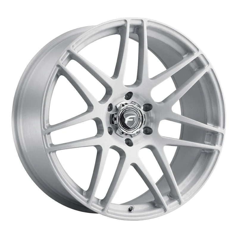 X14 22x9 6x135 30mm Offset Gloss Brushed Silver Wheel
