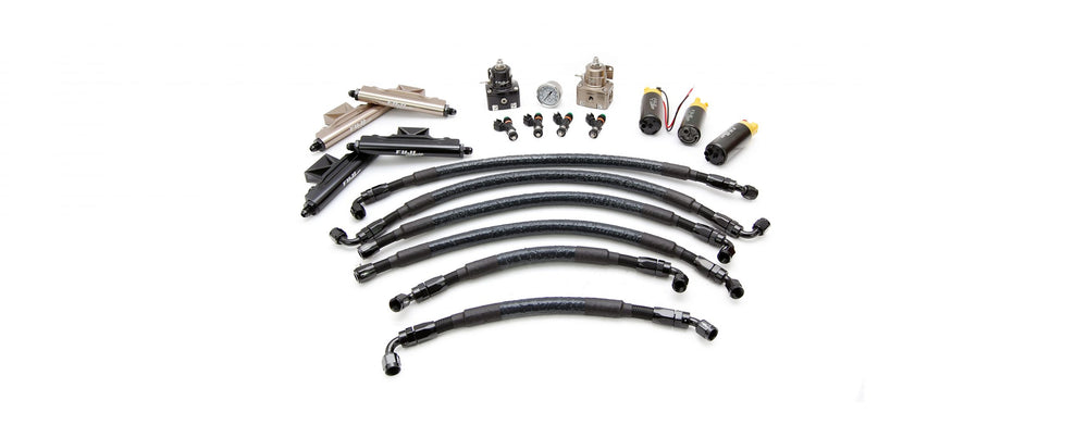 Billet Fuel Rail Kit with 340LPH Pump and Bosch Injectors