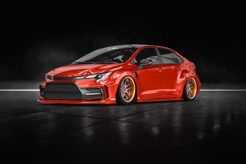 Fortune Auto Design Mk12 Widebody Kit FRP