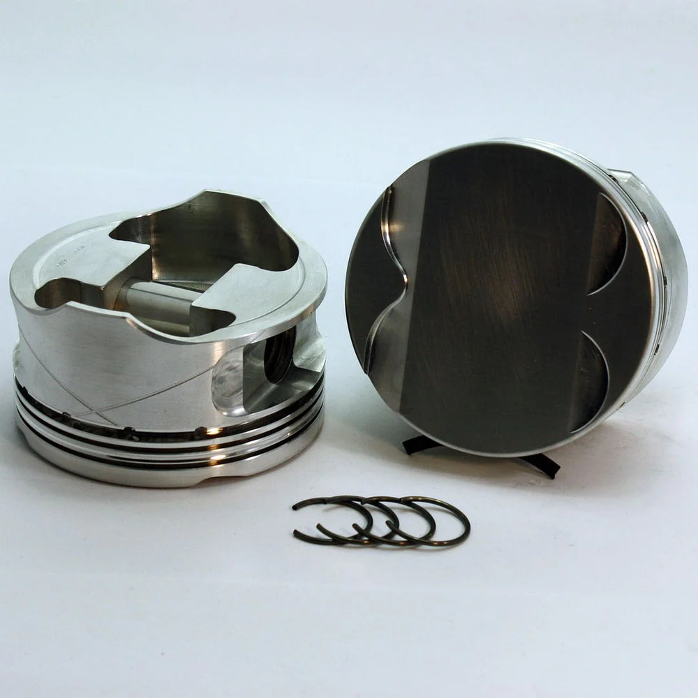 FX Series Forged Piston Set, 3.552" Bore, -4cc Flat Top