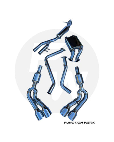 Sport Exhaust Quad Tip Cat-Back System