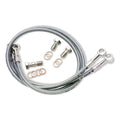 Braided Stainless Steel Front Brake Line Kit