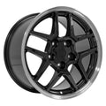 CV04 17x9.5 Black Machined Lip Wheel