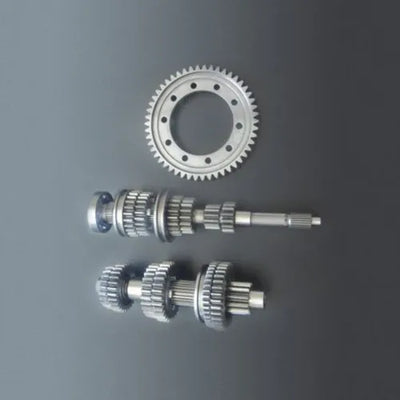 Straight-Cut Dog Engagement Gear Set