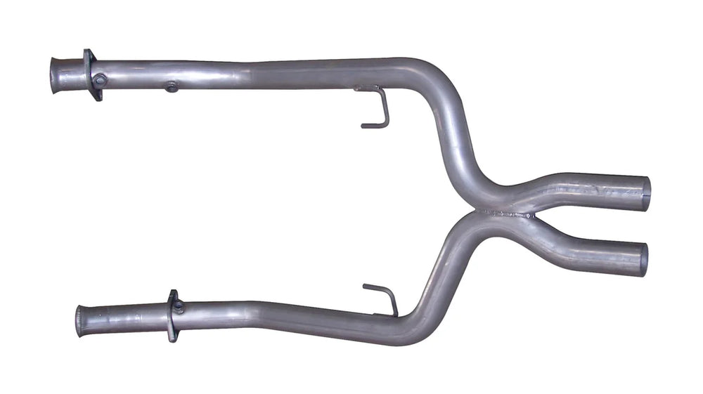 2.5-Inch Mandrel-Bent X-Pipe Crossover Exhaust