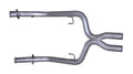 2.5-Inch Mandrel-Bent X-Pipe Crossover Exhaust