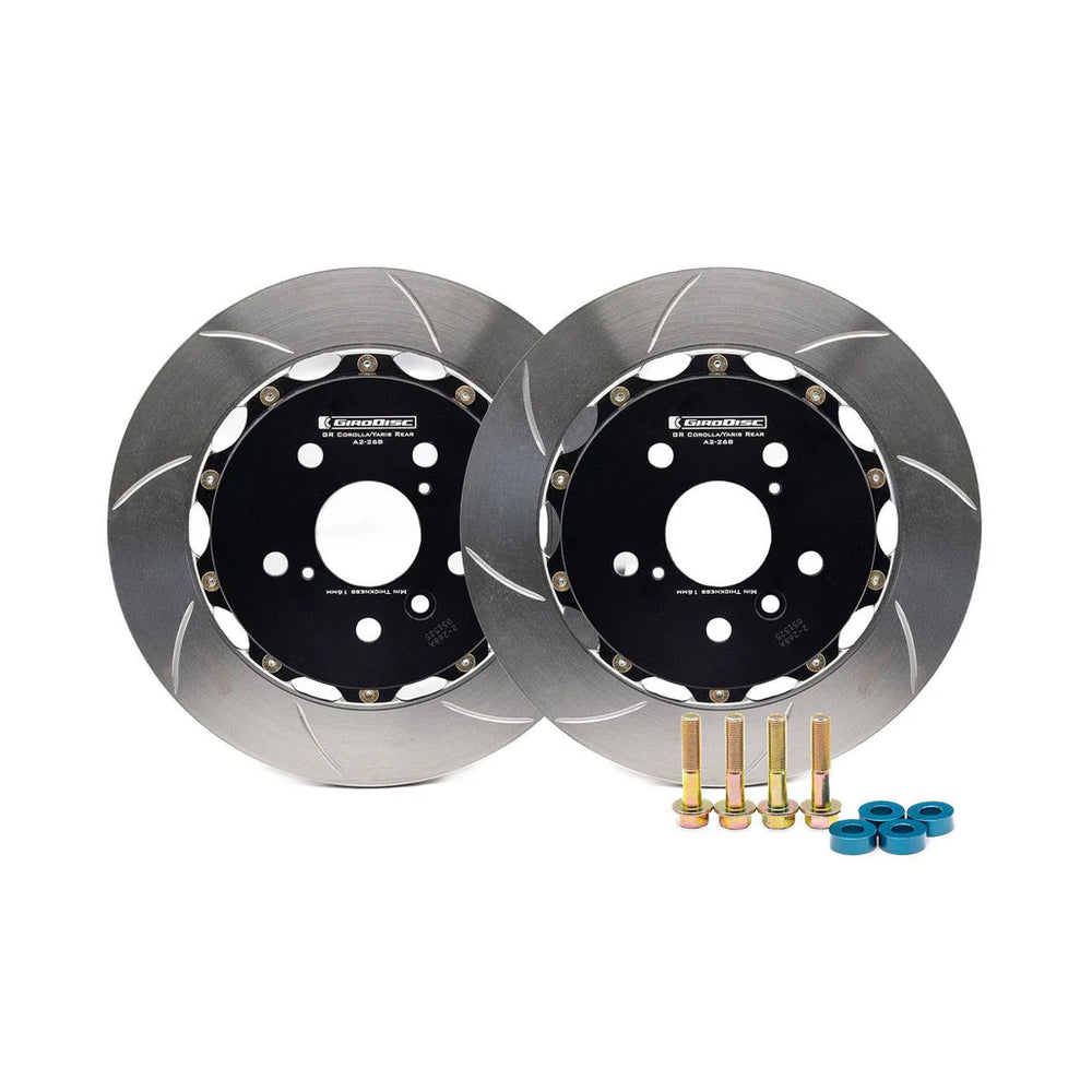 2-Piece Rear Rotor Kit, 316mm