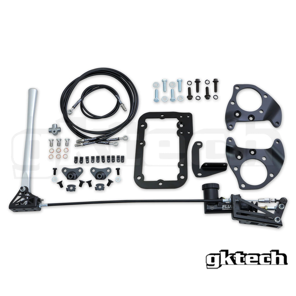 23.62-Inch Braided Stainless Steel E-Brake Assembly