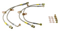 Stainless Steel Braided Brake Lines Kit